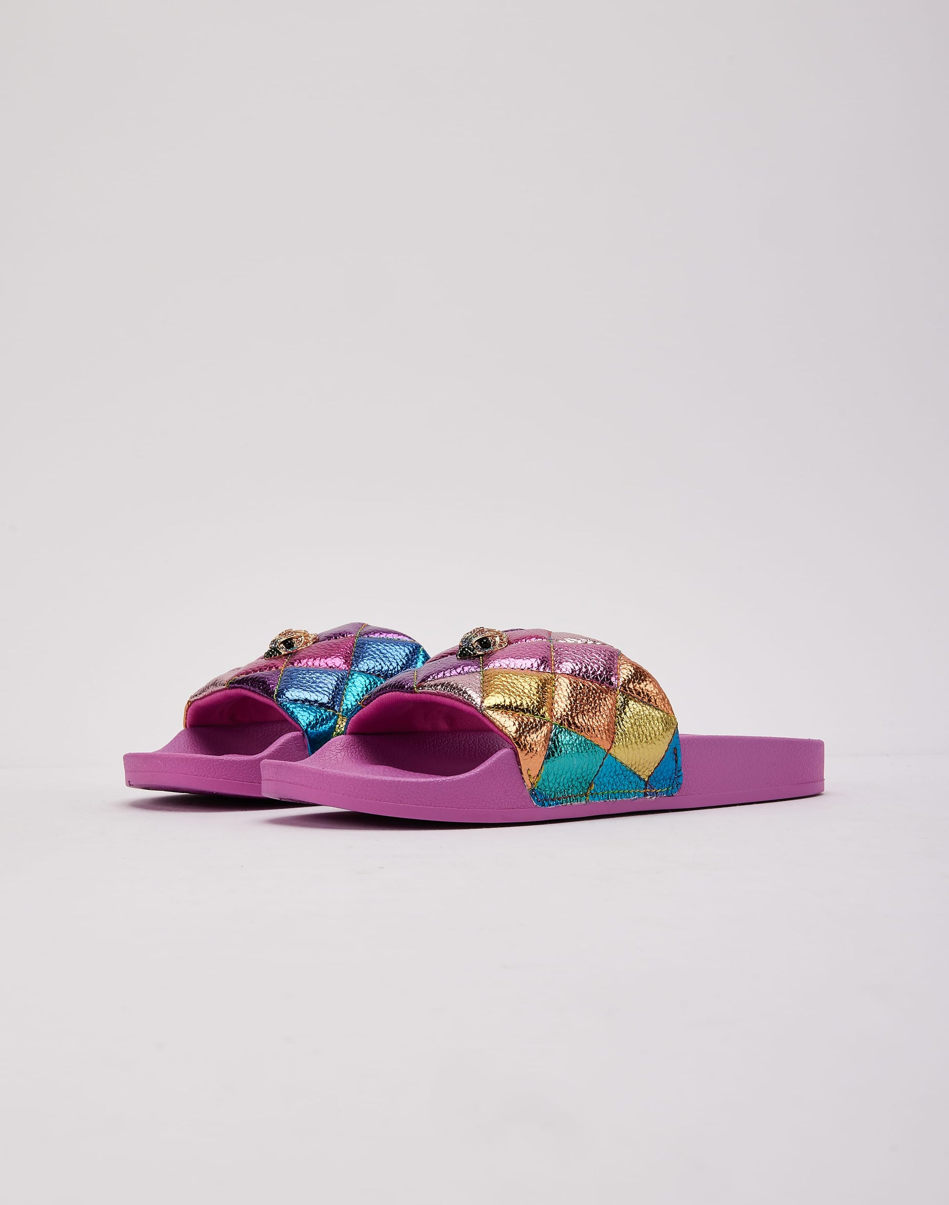 Kurt Geiger Mini Meena Eagle Slides Grade-School