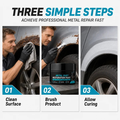 🥳2026 HOT SALE🥳💞50K+ SOLD!🔧🏠 Metal Rust Protection Black Repair Paste – Restores rusty gates, railings & tools. Forms protective coating – no need to replace! 🛡️