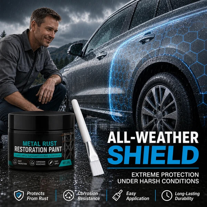 🥳2026 HOT SALE🥳💞50K+ SOLD!🔧🏠 Metal Rust Protection Black Repair Paste – Restores rusty gates, railings & tools. Forms protective coating – no need to replace! 🛡️