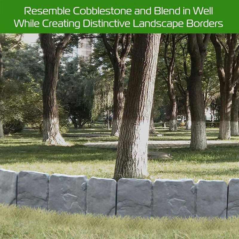 🥳2026 HOT SALE🥳💞50K+ SOLD!🌿✨ 50% OFF! Imitation Stone Garden Fence 🏡♻️
