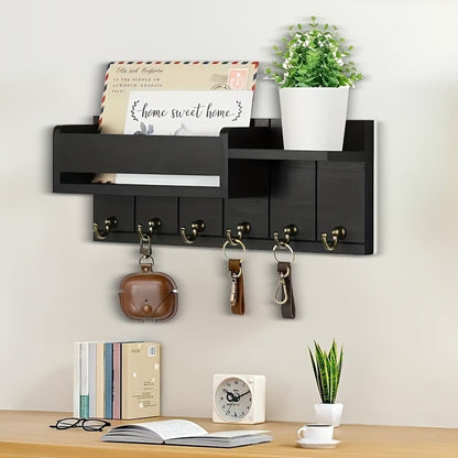 🏡2026 Sale🧡— Over 25 700 Sold! Wall‑Mounted Mail & Key Holder