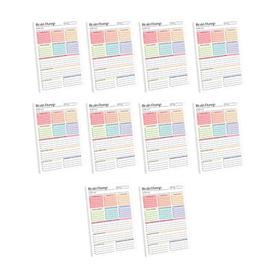 ADHD Brain Dump Planner Pad
